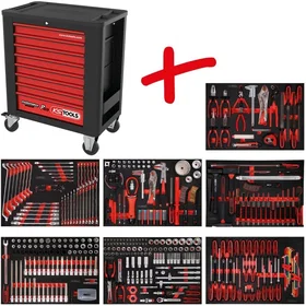 KSTOOLS 815.7397 Verktygsvagn (7 lådor)
