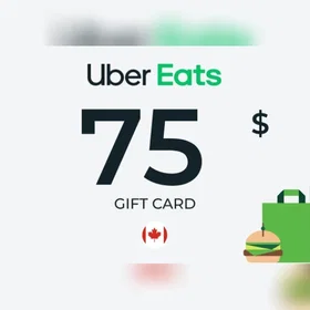 Uber Eats Gavekort 75 CAD