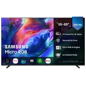 Samsung R87H 55" 4K Ultra HD Micro RGB AI Smart TV (2026) - TMR55R87HAUXXC