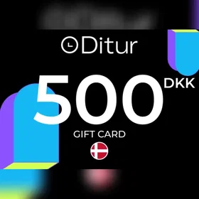 Ditur.dk Gavekort 500 DKK