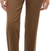 Tommy Hilfiger Gabardine Slim Straight Byxor (Dam)