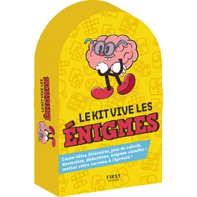 First Kit vive les énigmes Broché