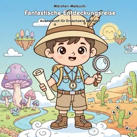 Independently Fantastische Entdeckungsreise: Geschichte & Malbuch for Adults and Kids