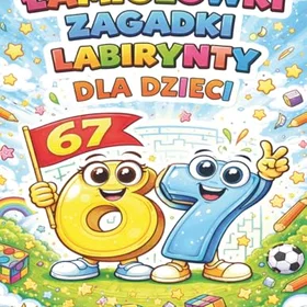Six-Seven 6 7 Łamigłówki Zagadki Labirynty För Barn Färgläggningsbok