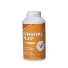 Synvital Plus Lutein Zeaxanthin Vitamin C E Zinc 360 Tabletter