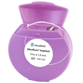 Miradent Mirafloss Implant Blå Tandtråd