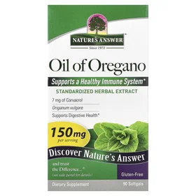 Nature's Answer Oil Of Oregano 150mg 90 Softgels