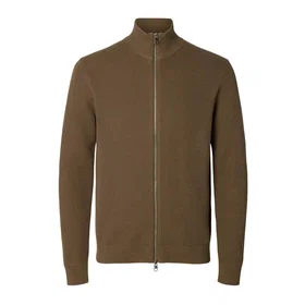 Selected Full Zip Cardigan (Herr)