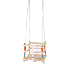Bigjigs Toys Wooden Cradle Swing