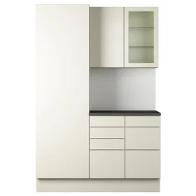Nobia Kildesort 80 Hill Kl Skapdør 796x252mm (Hvit)
