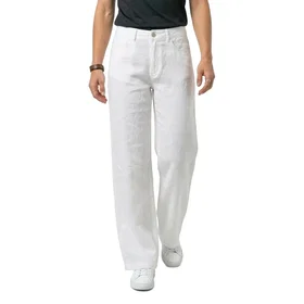 Salsa Jeans 21011375 Wide Leg Linen Jeans (Women's)