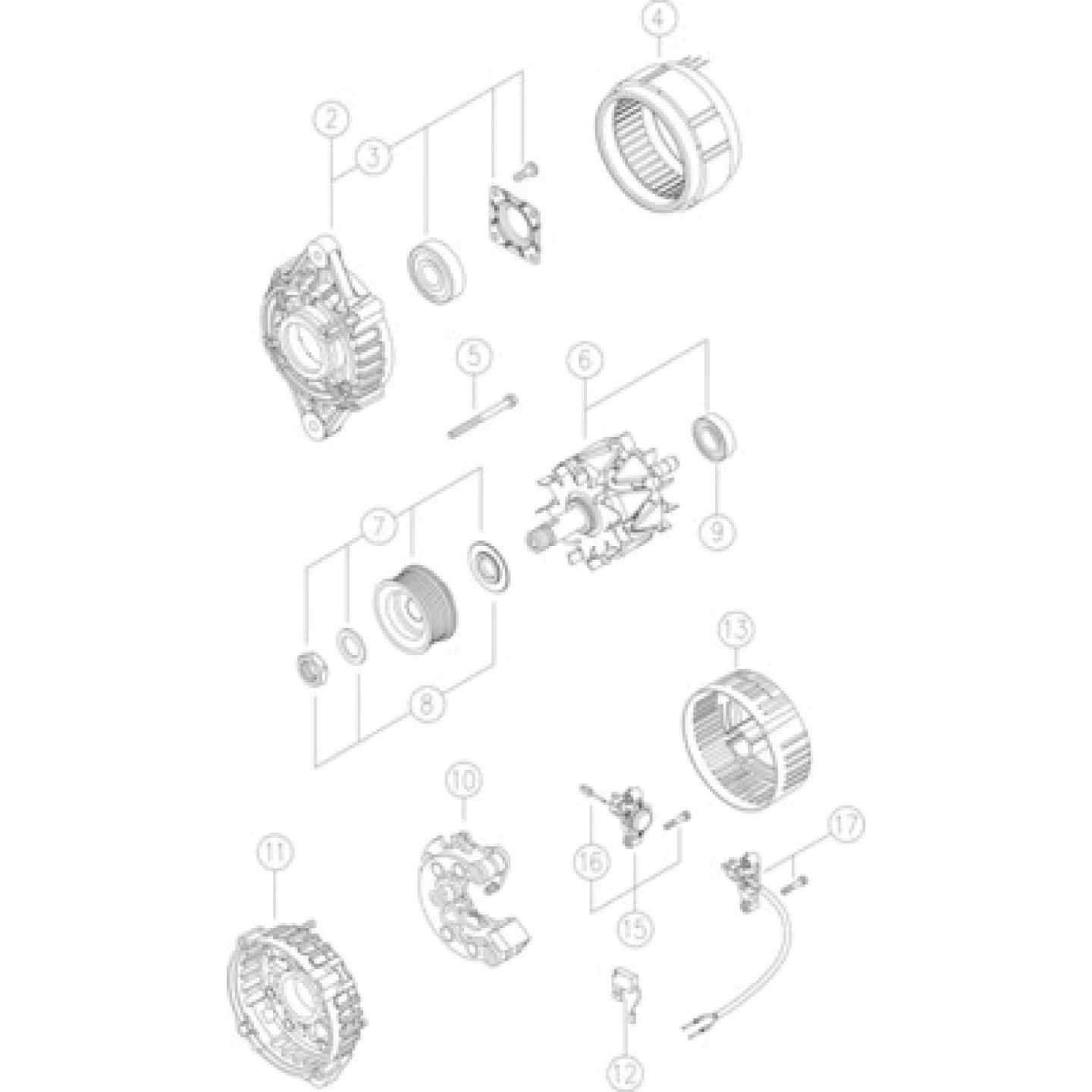 Mahle Original Generator MG 36