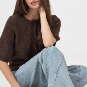 Moss Copenhagen Bondie Hope 2/4 Cardigan (Dame)