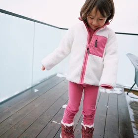 Gullkorn Tefrit Teddy Fleece Jakke (Jr)