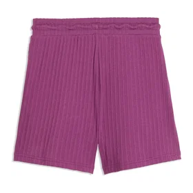 Puma High-Waist Knitted Shorts (Women's)