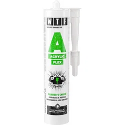 WTF Acrylic Flex Tetningsmiddel Hvit 310ml