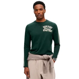 Superdry Vintage Athletic Long Sleeve T-shirt (Herr)