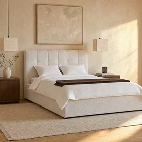 MAZIRI Cadre de lit avec rangement 180x200cm 3884309