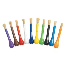 Colorations Easy-Grip naturlig hår pensel 10 st