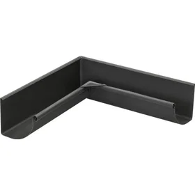 VMzinc Vinkelliste Zink 45.5x45.5x13 cm Antracitgrå