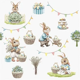 Paper+Design Flerfärgad Pappersservetter 20pcs
