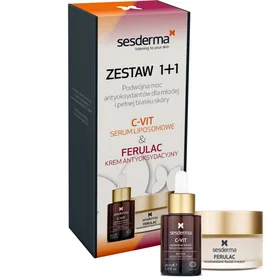 Sesderma Ferulac + C-VIT Antioxidant Ansigtpleje Gave Sæt (Anti-Ageing Cream 50m