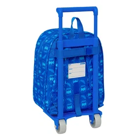 Safta Batman Preschool Mini Wheeled Backpack