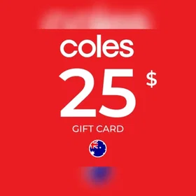 Coles Gavekort 25 AUD