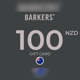 Barkers New Gift Card 100 NZD