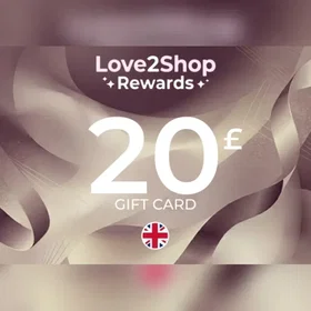 Love2Shop Rewards Gift Card 20 GBP