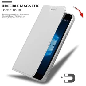Cadorabo Nokia Lumia 950 XL Lompakotel Magneettilppaan Kansiolla Ja Kortinpidikk