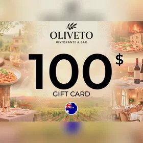 Oliveto Ristorante & Bar Gavekort 100 AUD