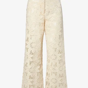 By Malina Natalina Guipure Lace Bukser (Dame)