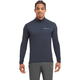 Montane Protium Lite Halvdragslås Fleece Jacka (Herr)