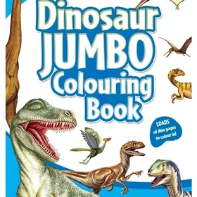 Dinosaurus Jumbo Fargebok