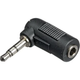 Hosa GMP-272 3.5mm TRS til 3.5mm TRS vinklet adapter