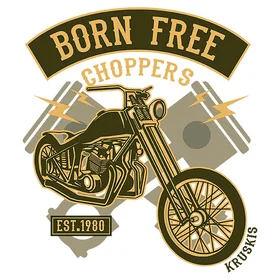 Kruskis Born Free Kortärmad T-shirt (Unisexe)