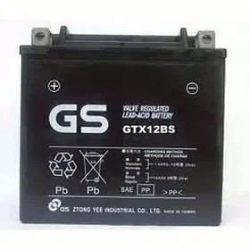 Gs Baterias GTX12BS AGM Battery 12V