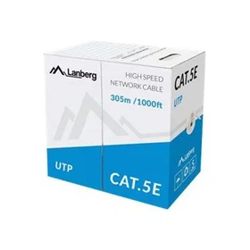 Lanberg Cat5e UTP 305m Installationskabel LCU5-11CU-0305-S