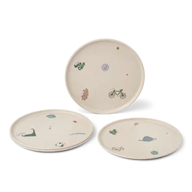 Liewood Tamtam Sandy Plate 4-pack