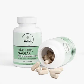Gaia Hår Hud Naglar 60 Kapslar
