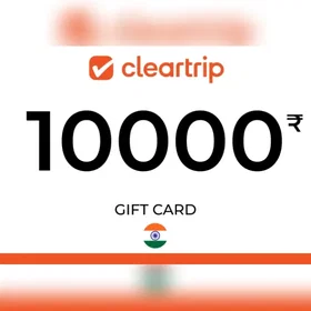 Cleartrip Hotels gavekort 10000 INR