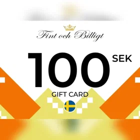 Fint och Billigt Gavekort 100 SEK