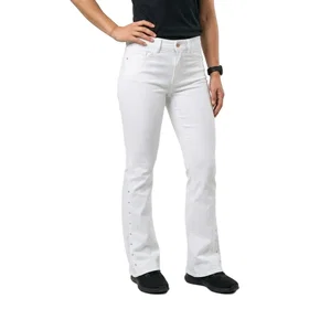 Salsa Jeans Faith Side Open Flare Fit Jeans (Dam)