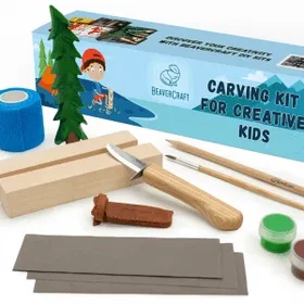 BeaverCraft DIY08 Wood Carving Kit 15.9cm(l)