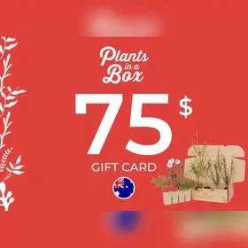 Plants in a Box Gift Card 75 AUD