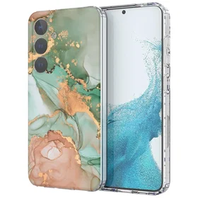 Marmormotiv Marmor Design Etfodral för Samsung Galaxy S24 Plus
