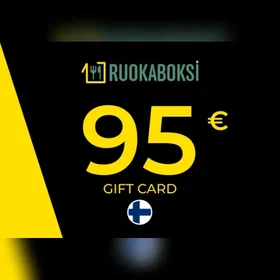 Ruokaboksi Presentkort 95 EUR