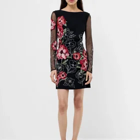 French Connection Astrida Darcy Crepe Mekko