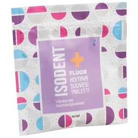 IsoDent Xylitol & Fluor Tabletter 25-pack